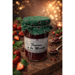 fraises a la menthe