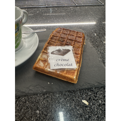 gaufre crème chocolat gaufre crème chocolat
