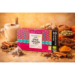 Thé noir bio chai masala